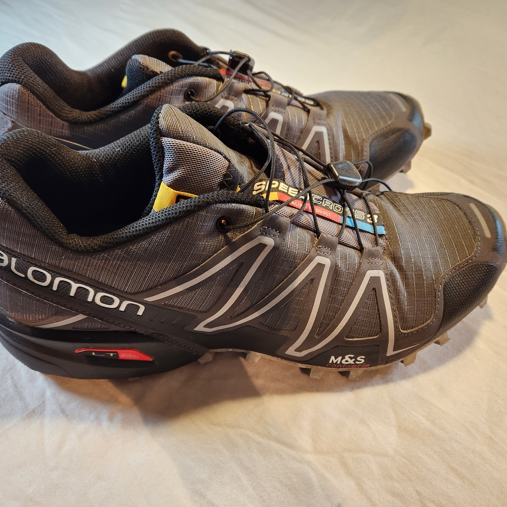 Salomon Men's Gray Trail Running Shoes - Picture 4 of 10